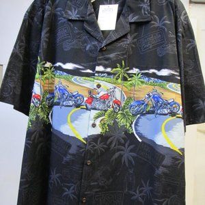 Aloha Republic 100% Cotton Hawaiian Pocketed Shirt